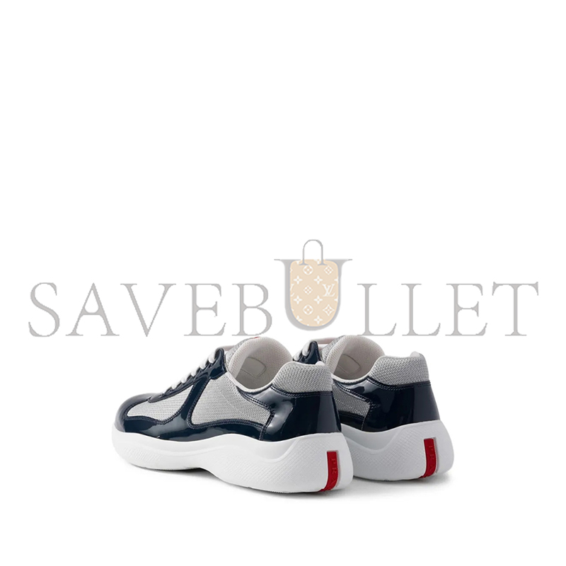 Pra*a patent leather and technical fabric Pra*a america